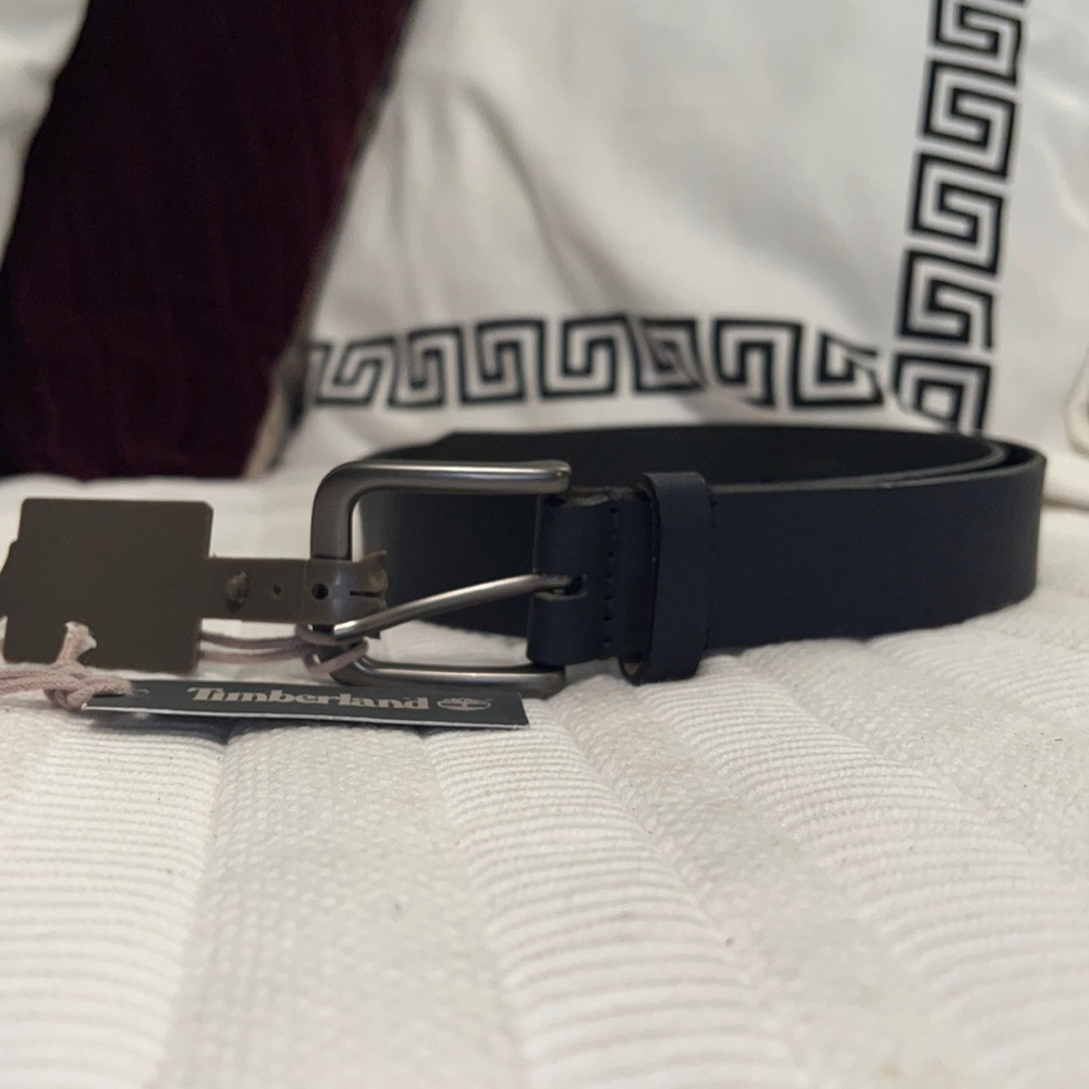 New with Tags Men’s Timberland Navy Belt Size 32